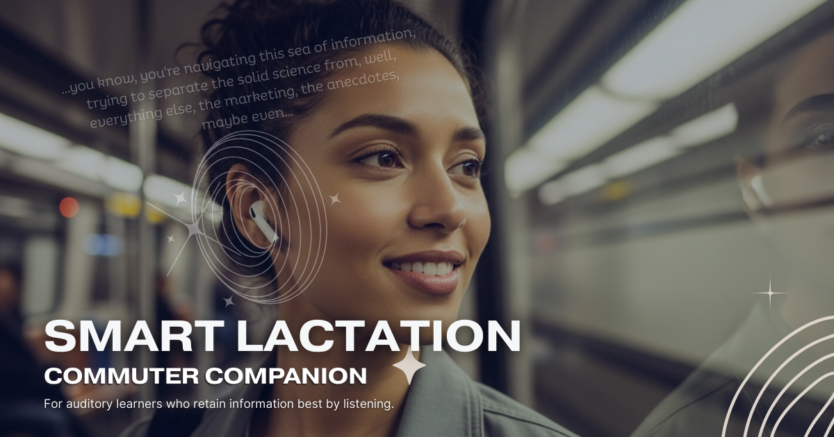 Smart Lactation Commuter Companion